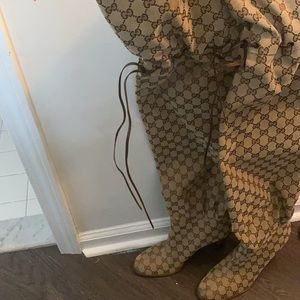 Gucci thigh high Boots